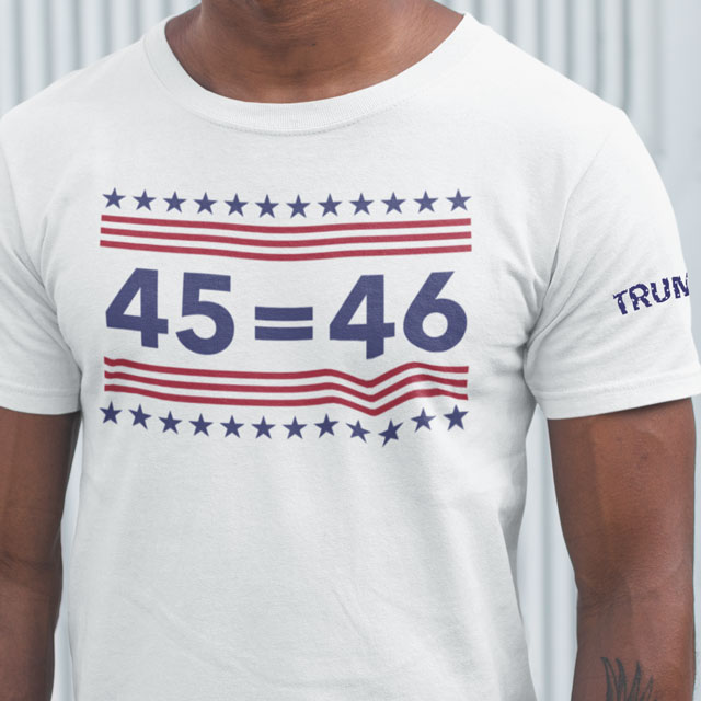 trump 45 46 shirt