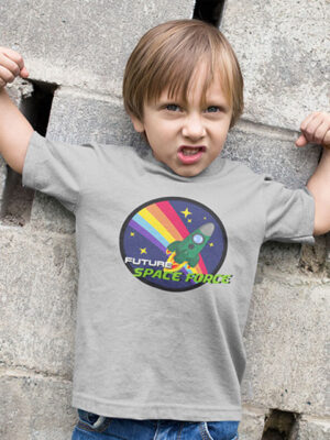 future space force t-shirt for kids