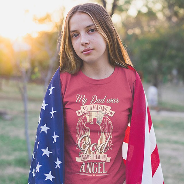 t shirt for veterans children