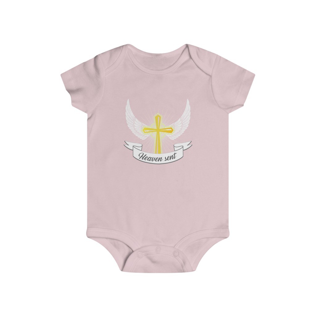 HEAVEN SENT - BABY ONESIE - Image 5