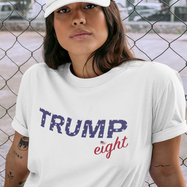 trump t-shirt for women, four more years